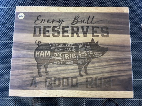 Butcher Block Pig